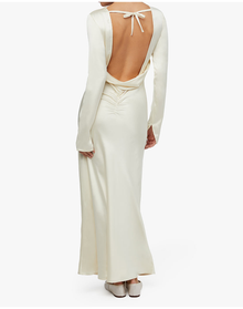 Backless Gown | Ecru