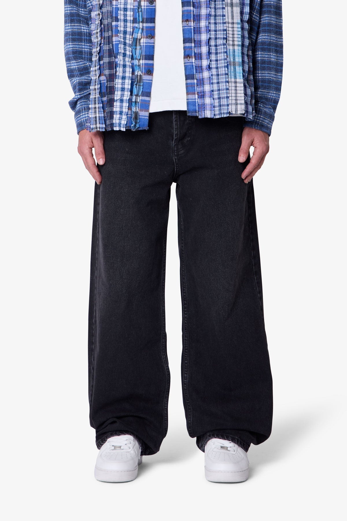 Baggy Denim | Stone Wash Black