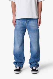 Baggy Denim | Washed Blue