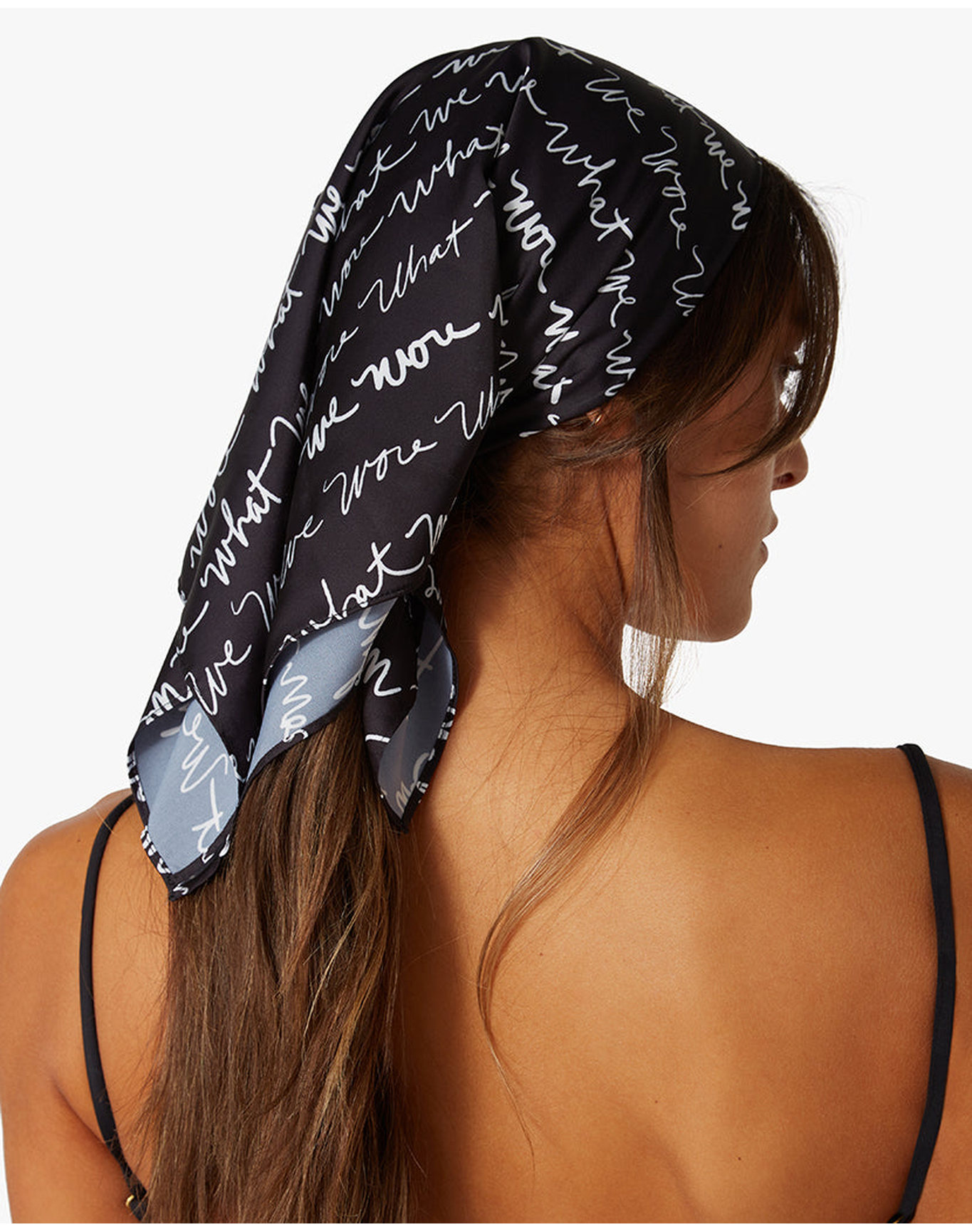 Bandana | Black Logo Scribble