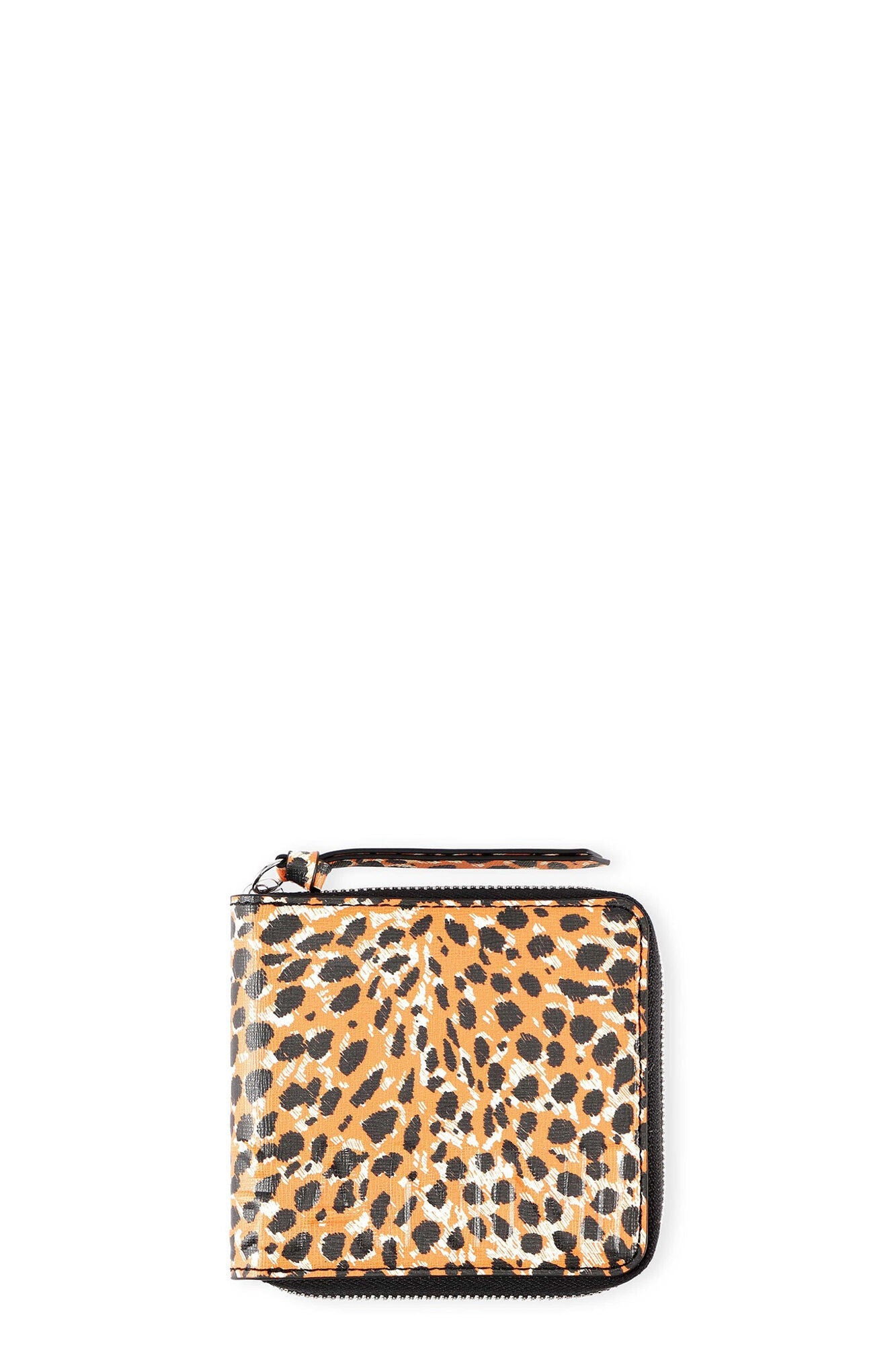 Banner Compact Zip Around Wallet Printed | Bright Marigold