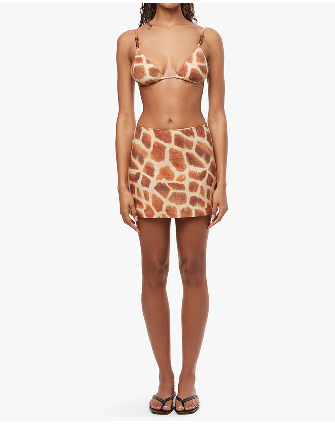 Beaded Cooper Giraffe Top | Sahara