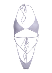 Bijou Onesie One Piece Swimsuit | Sunblock White