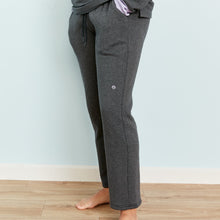 Insulated Double-Fleece Quilted Pants | Charcoal Heather