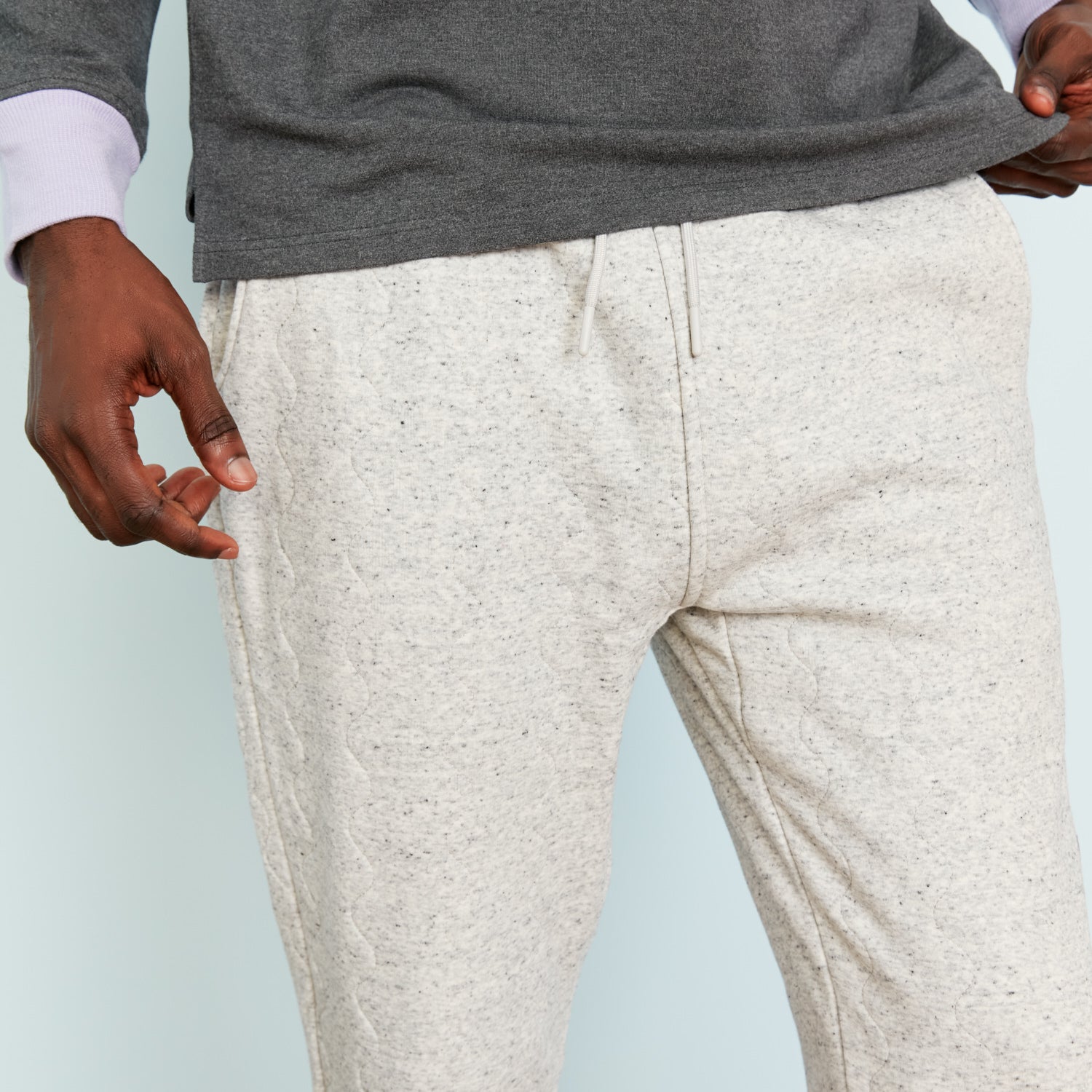 Insulated Double-Fleece Quilted Pants | Salt + Pepper