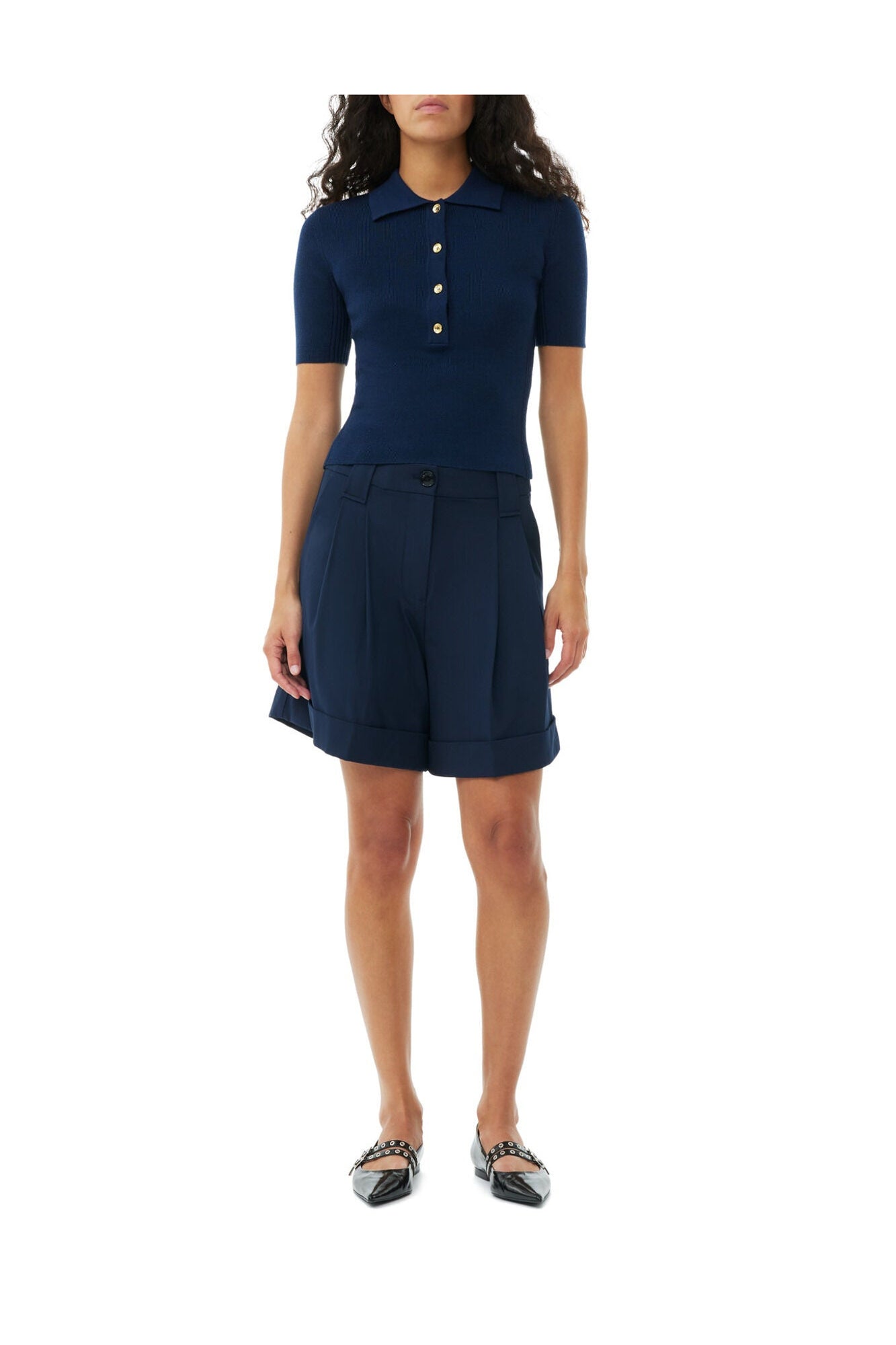 Blue Light Shorts | Sky Captain