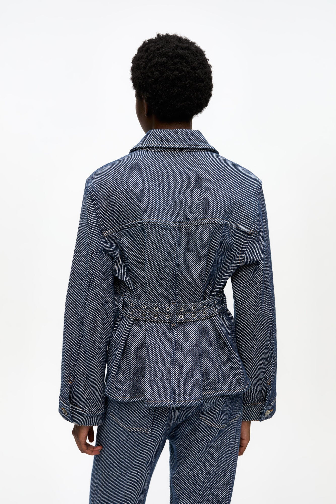Blue Twill Denim Jacket | Rinse