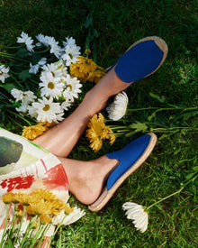 Womens | Dali Mule Espadrille | French Blue