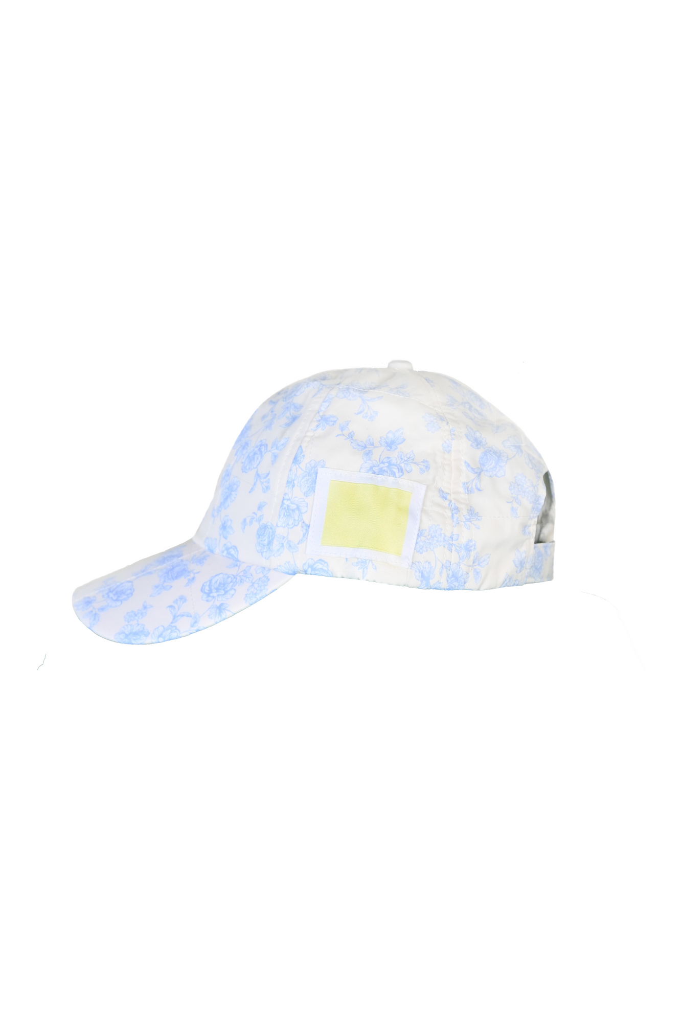 Luca Quilted Cap | Blue Toile