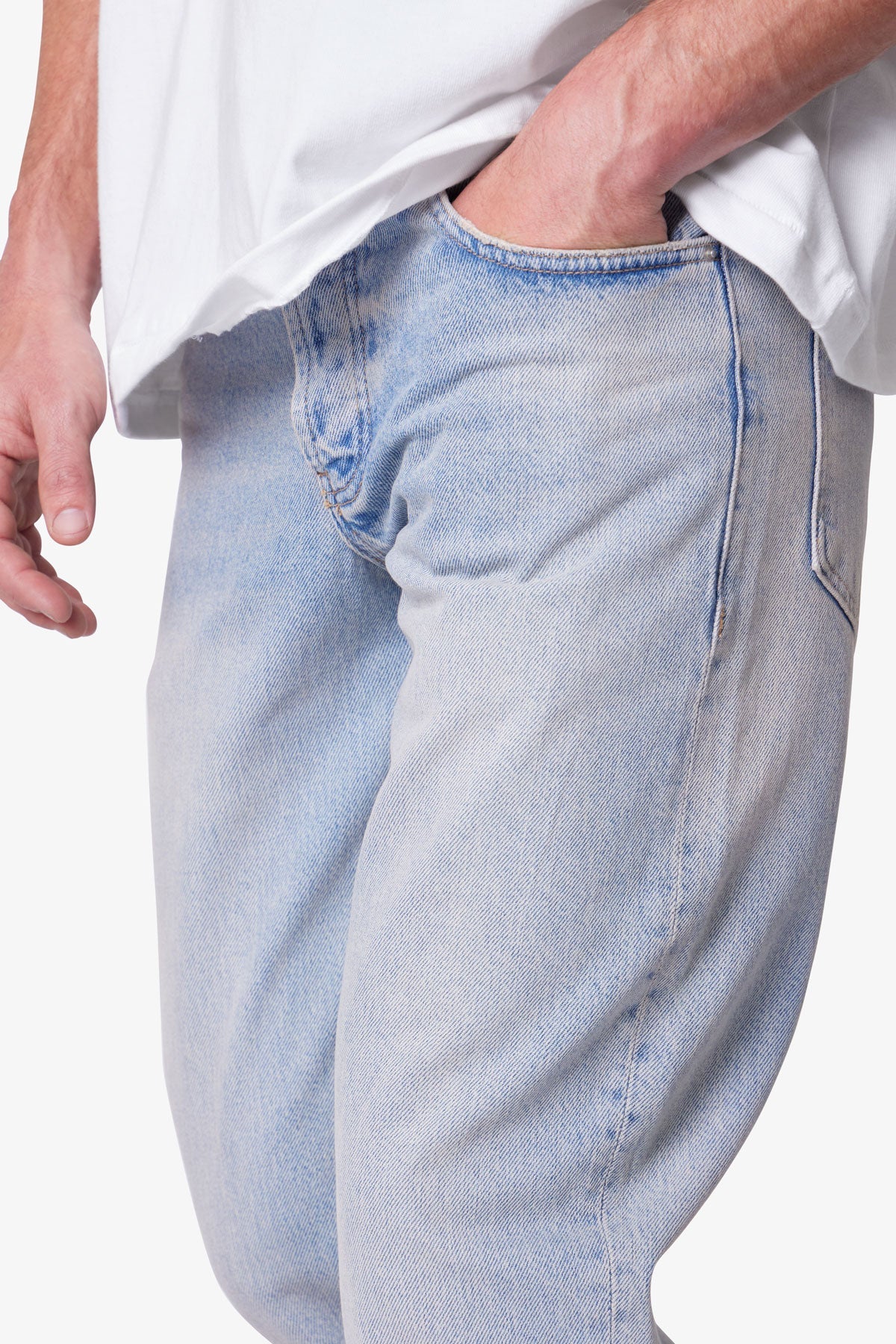 Bootcut Denim | Light Sand Washed Blue