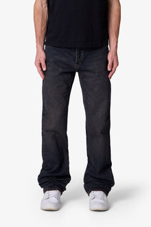 Bootcut Denim | Washed Brown