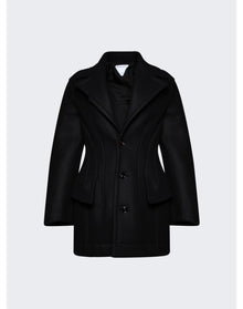 Bottega Veneta | Women | Sculptured Coat | Black