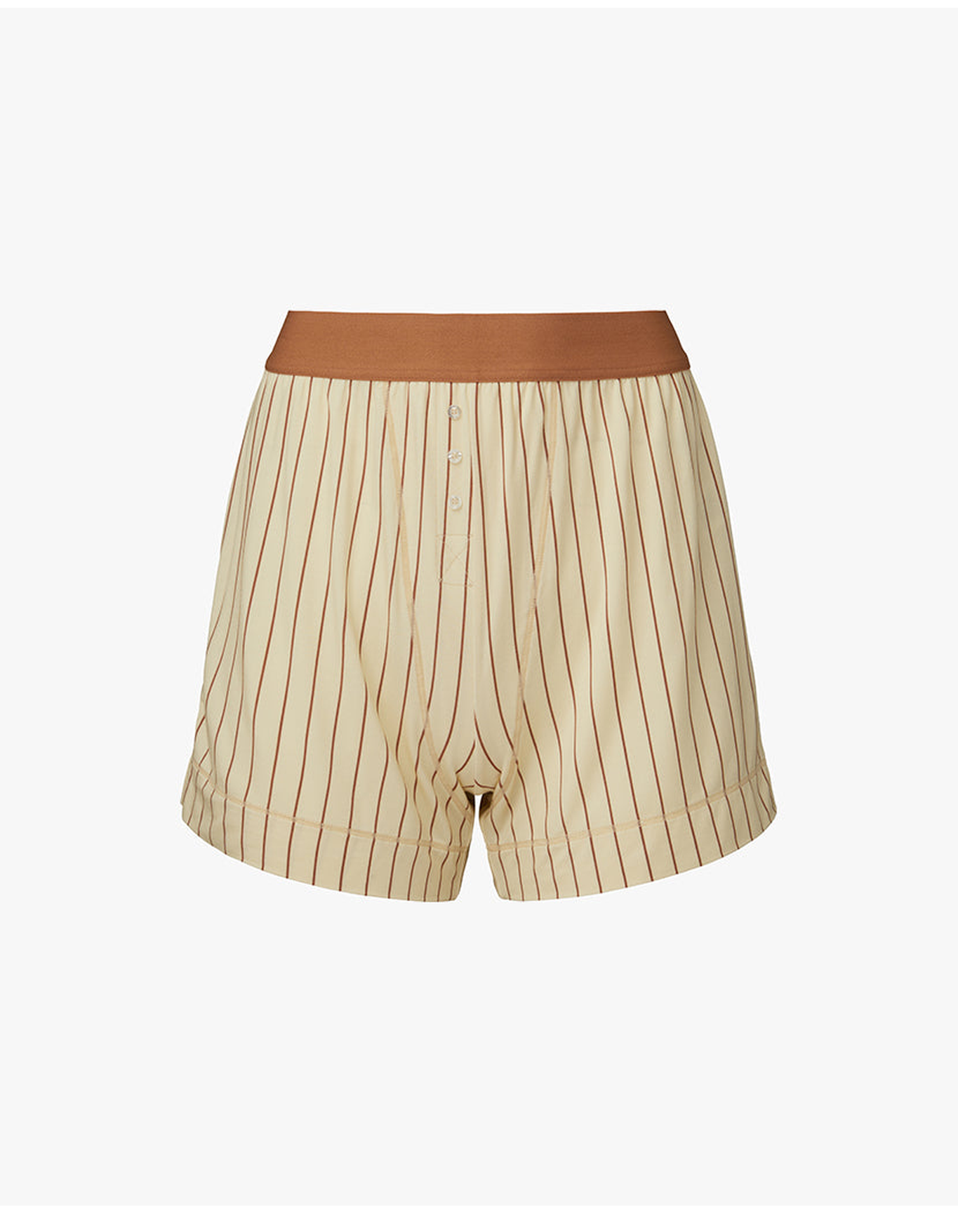 Boxer Short | Cream x Mocha Mousse