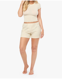 Boxer Short | Cream x Mocha Mousse