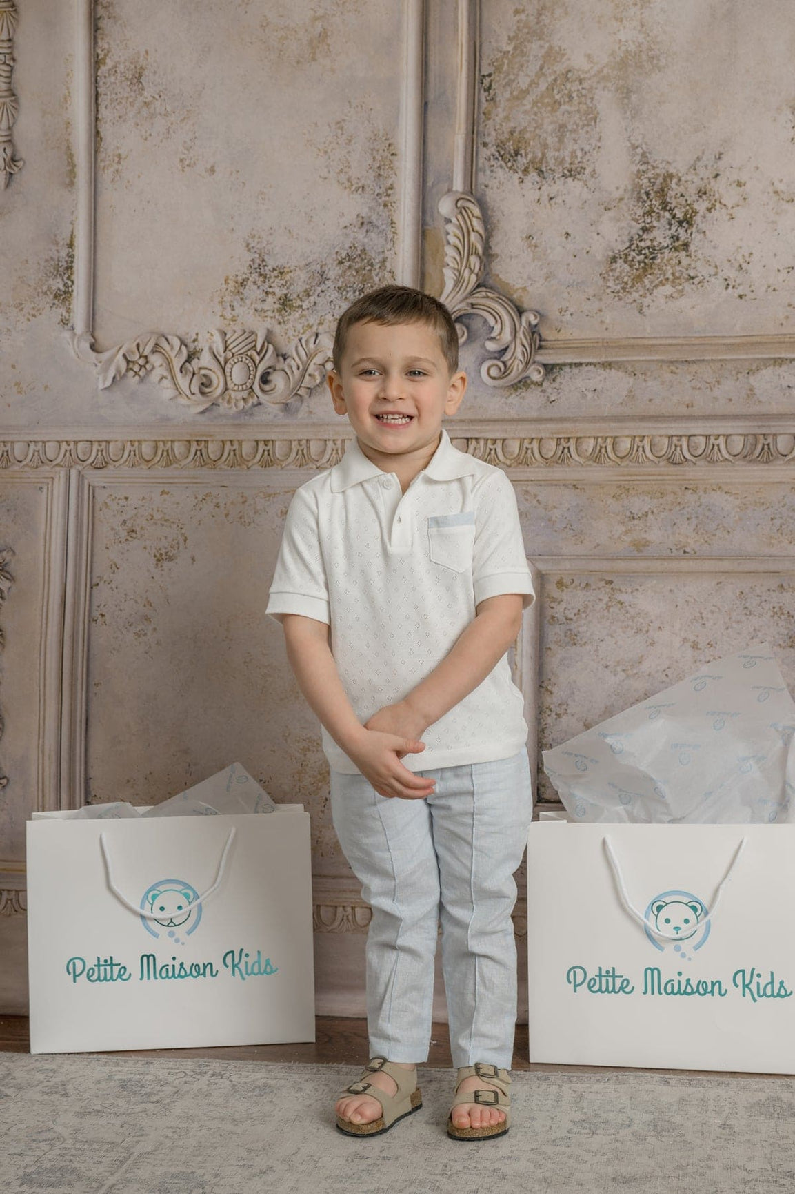 Boy | Charlotte Polo Shirt | White