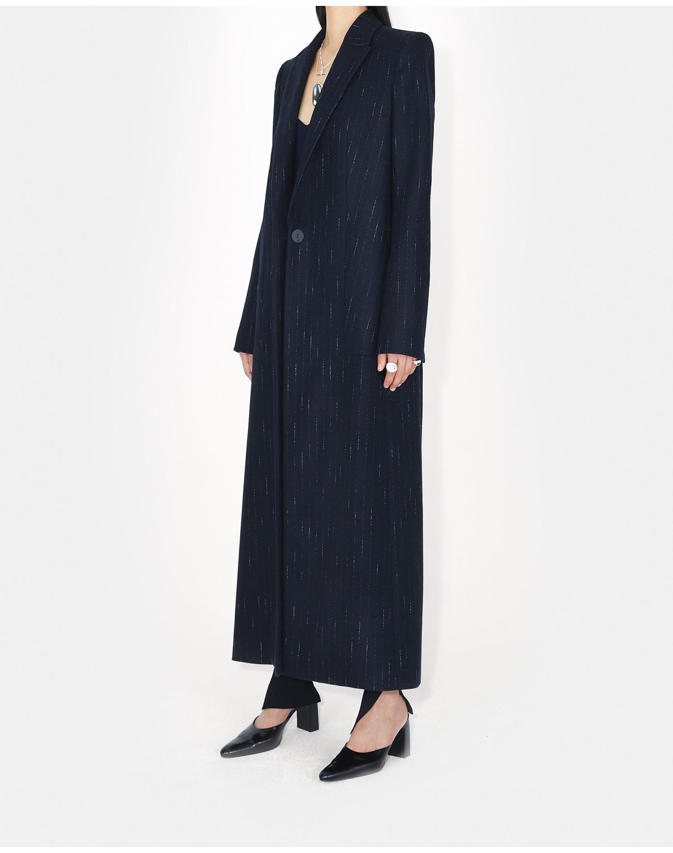 Boyfriend Coat | Midnight