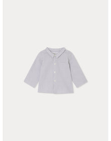 Boys | Boubou Shirt Stripes | Grey