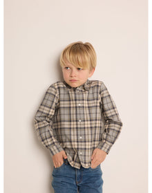 Boys | Daho Shirt | Heathered Gray