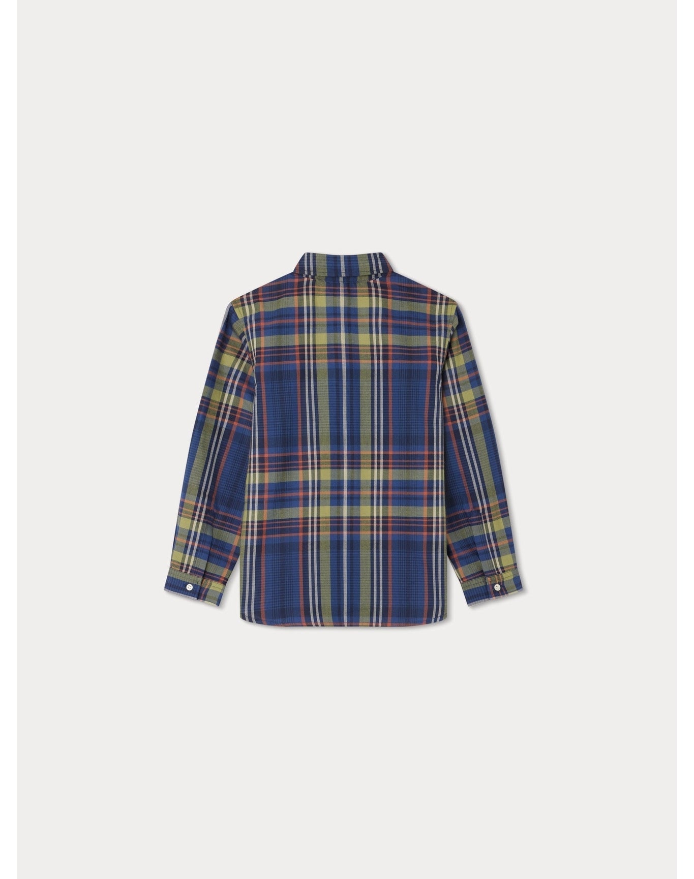 Boys | Daho Shirt Tartan | 4Y-8Y | Navy