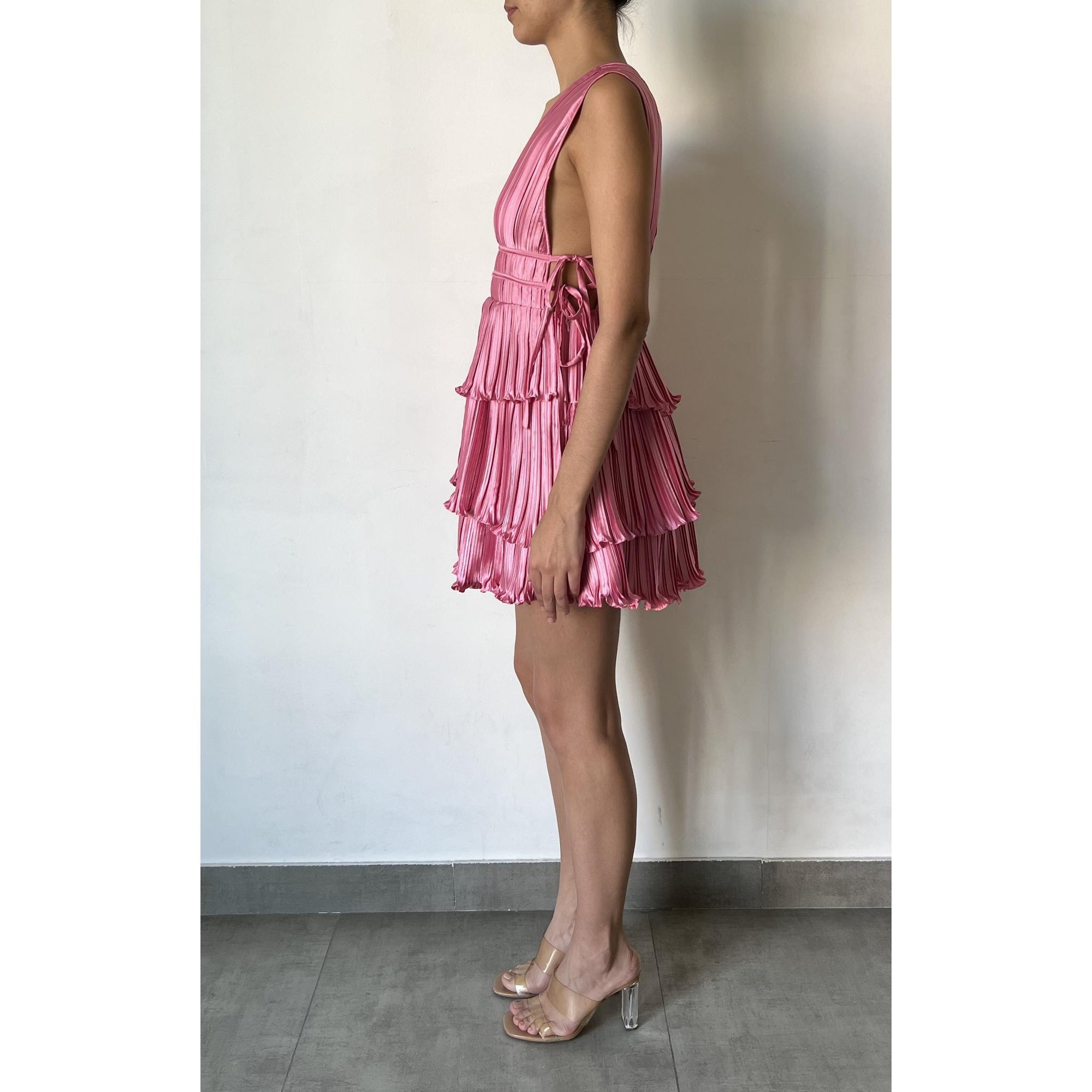 Bree Pink Short Dress