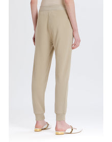 Bridget Button Waist Sweatpant | Stone
