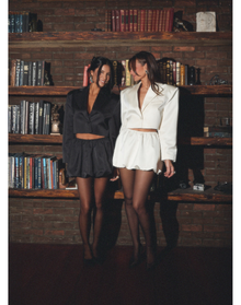 Bubble Mini Skirt | Ivory