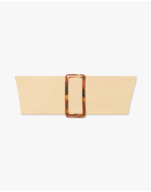 Buckle Bandeau Bikini Top | Desert