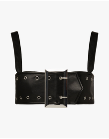 Buckle Bandeau Top | Black