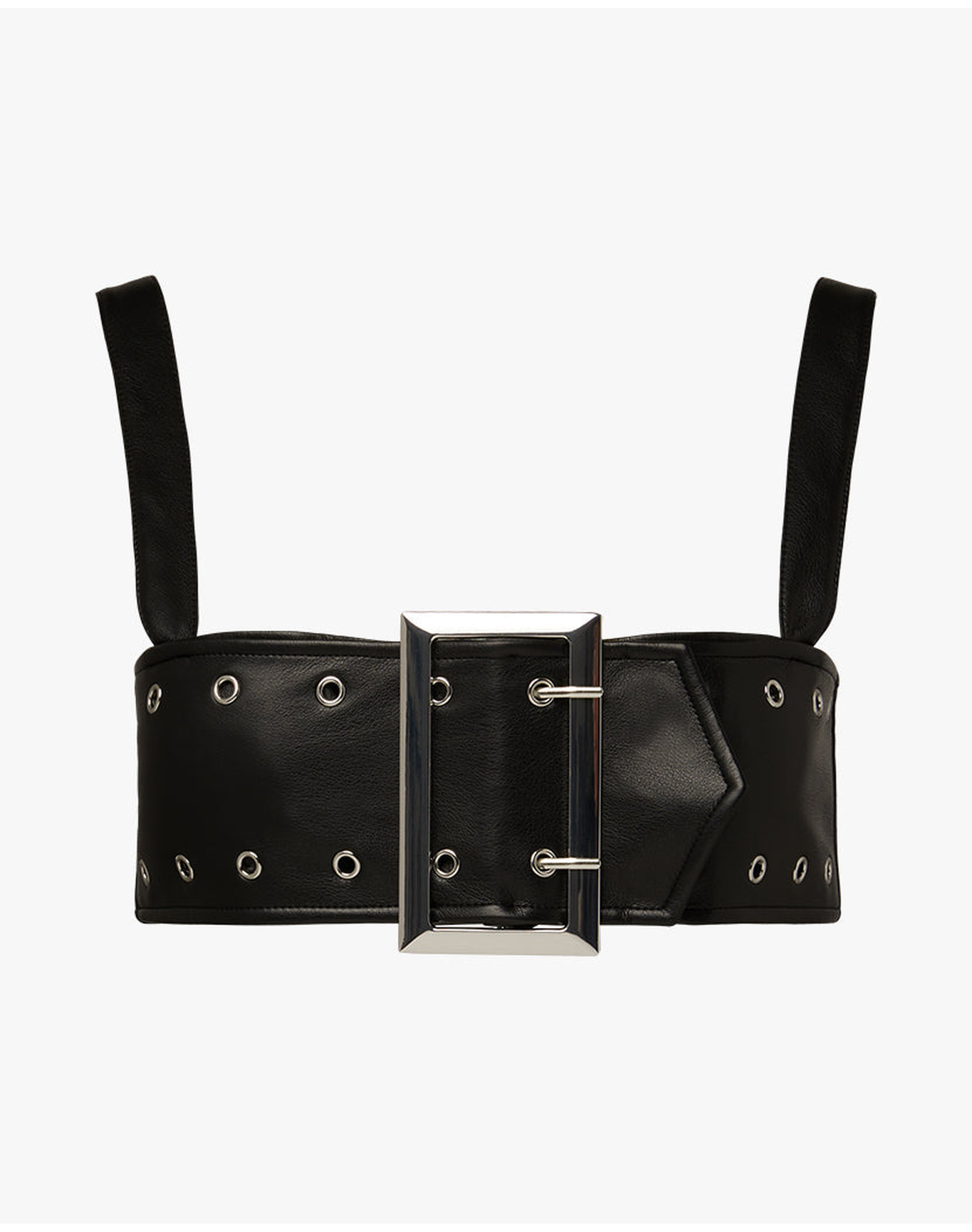 Buckle Bandeau Top | Black