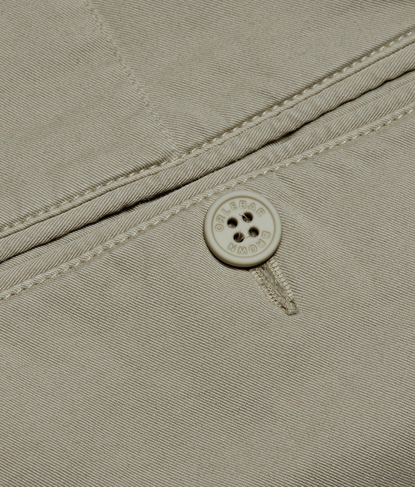 Bulldog Cotton Twill Mid-Length Cotton Twill Shorts | Cliff Grey