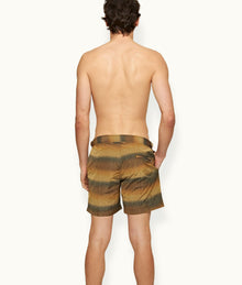 Bulldog Mid-Length Swim Shorts | Gold