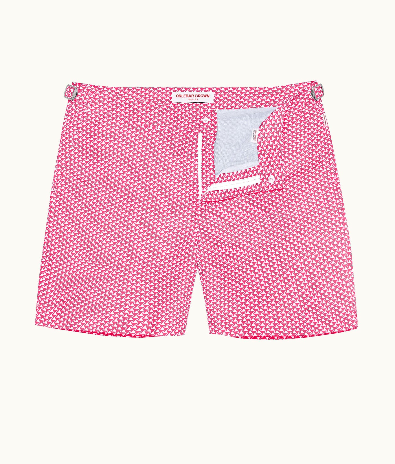Bulldog Pax Print Mid-Length Swim Shorts Woven | Wham