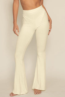Flair Pant | Buttercream Rib