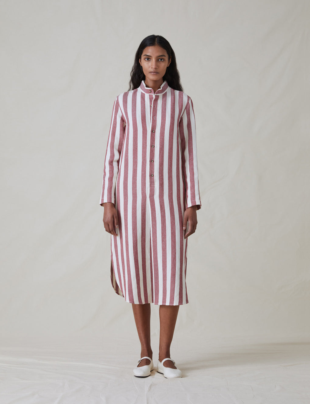 Womens | The Caftan | Crimson