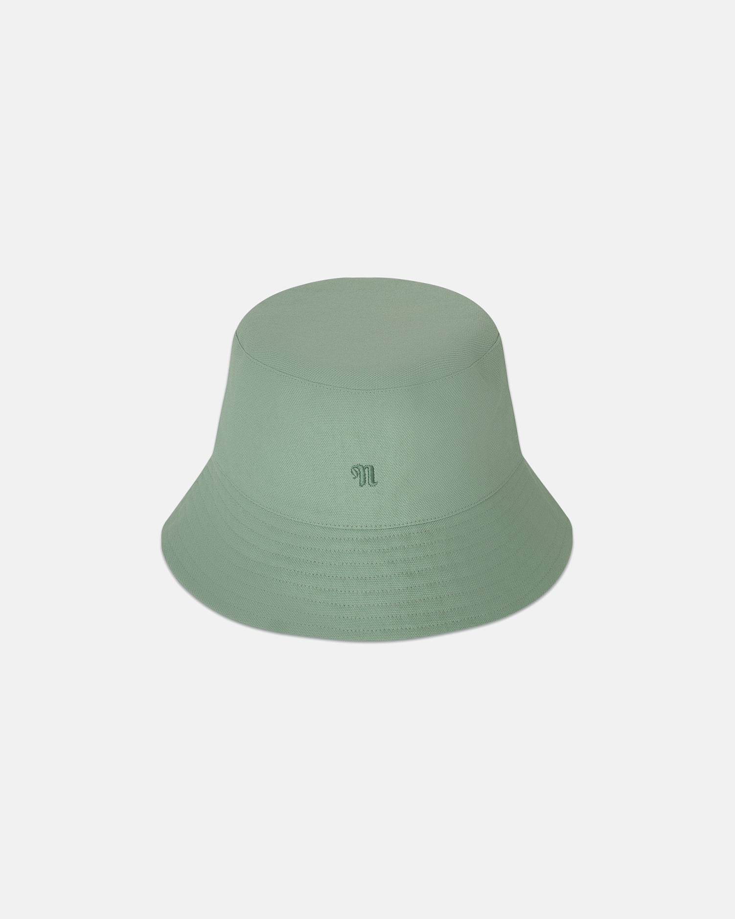 Caran Cotton-Canvas Bucket Hat | Leafy Green