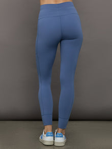 High Rise Sport Pocket Legging in Melt | Blue Horizon