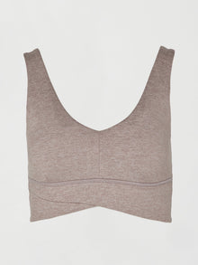 Wrap Bra in Heather Melt | Heather Oatmeal