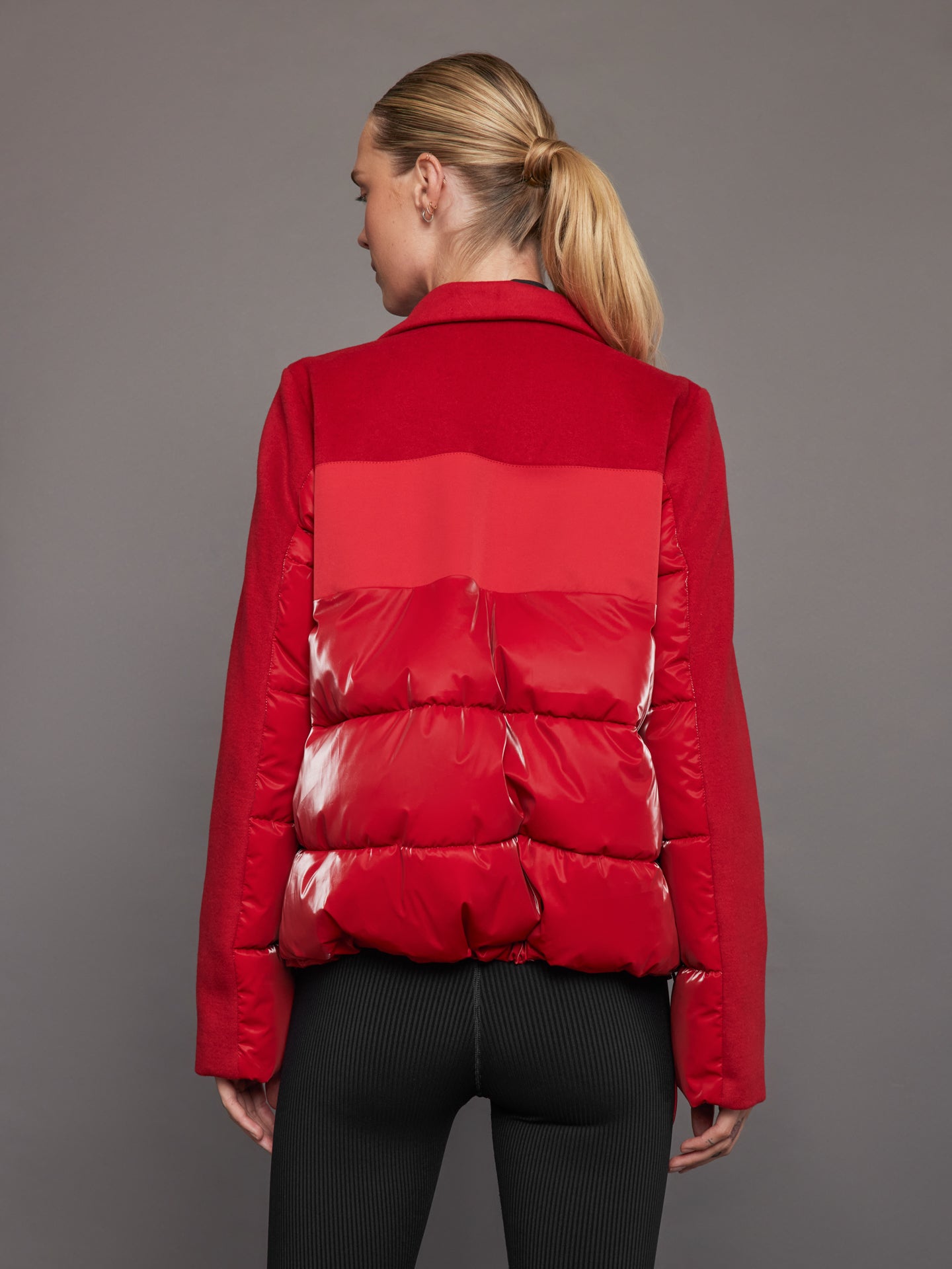 Blazer Puffer | Haute Red