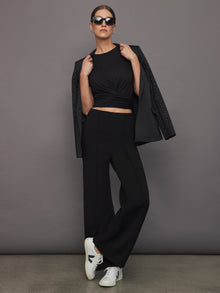Cap Sleeve Top | Black