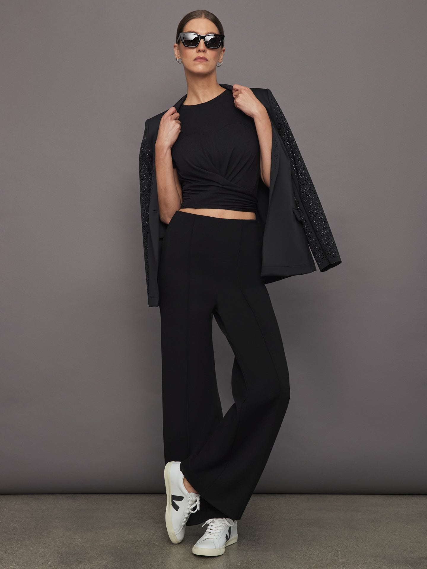 Cap Sleeve Top | Black