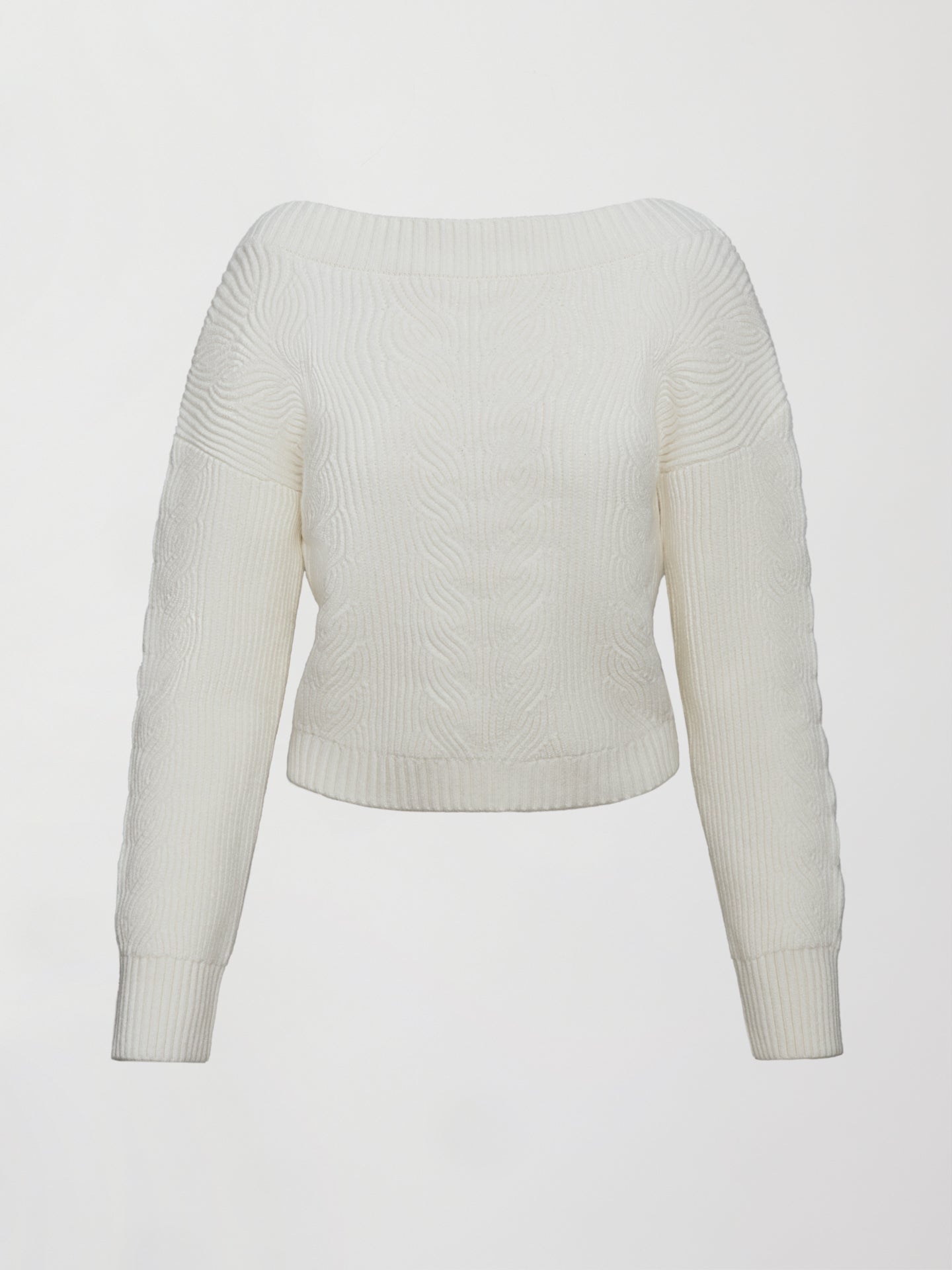 Twist Pullover | Ivory