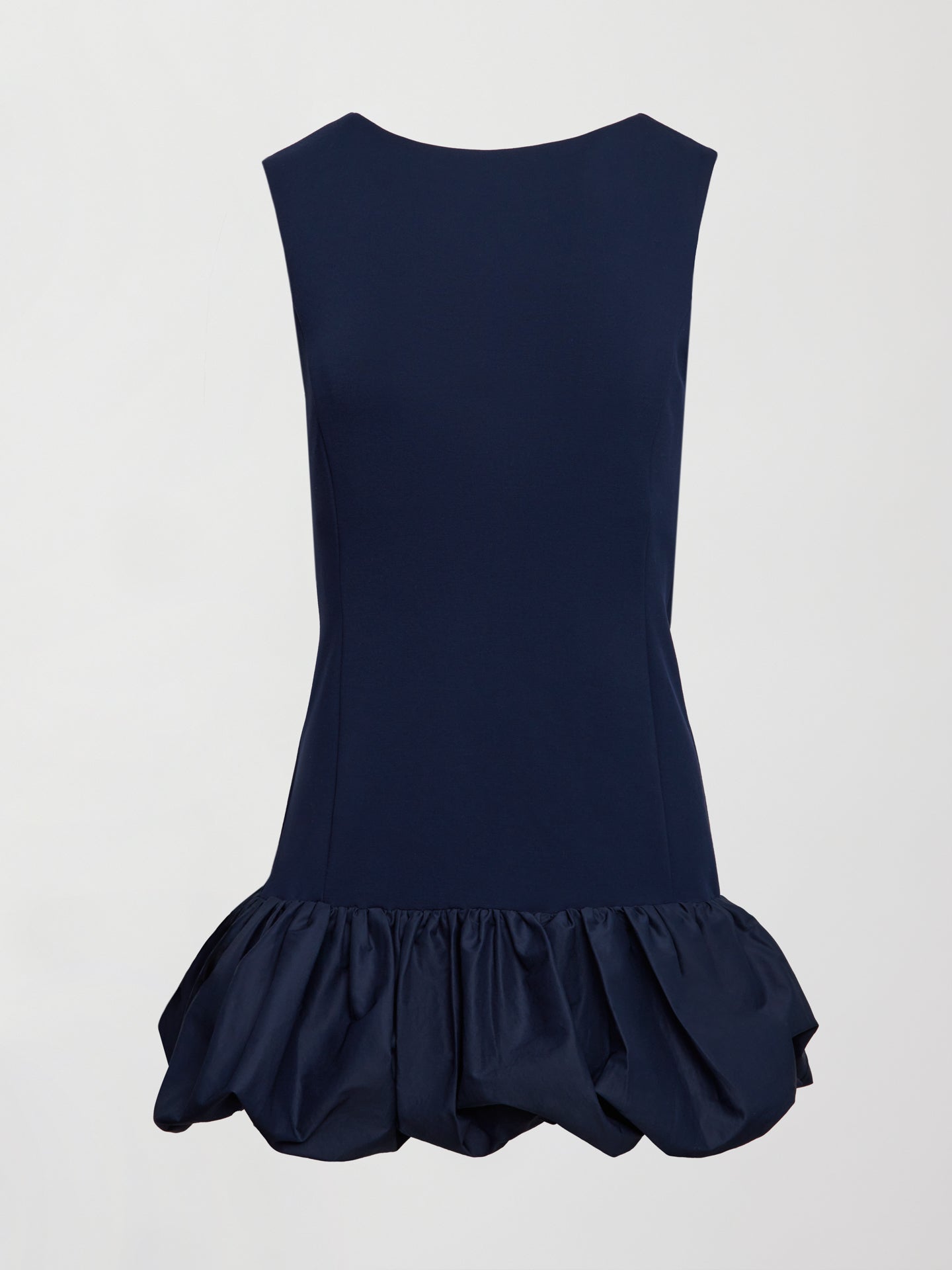 Drop Waist Bubble Dress | Navy