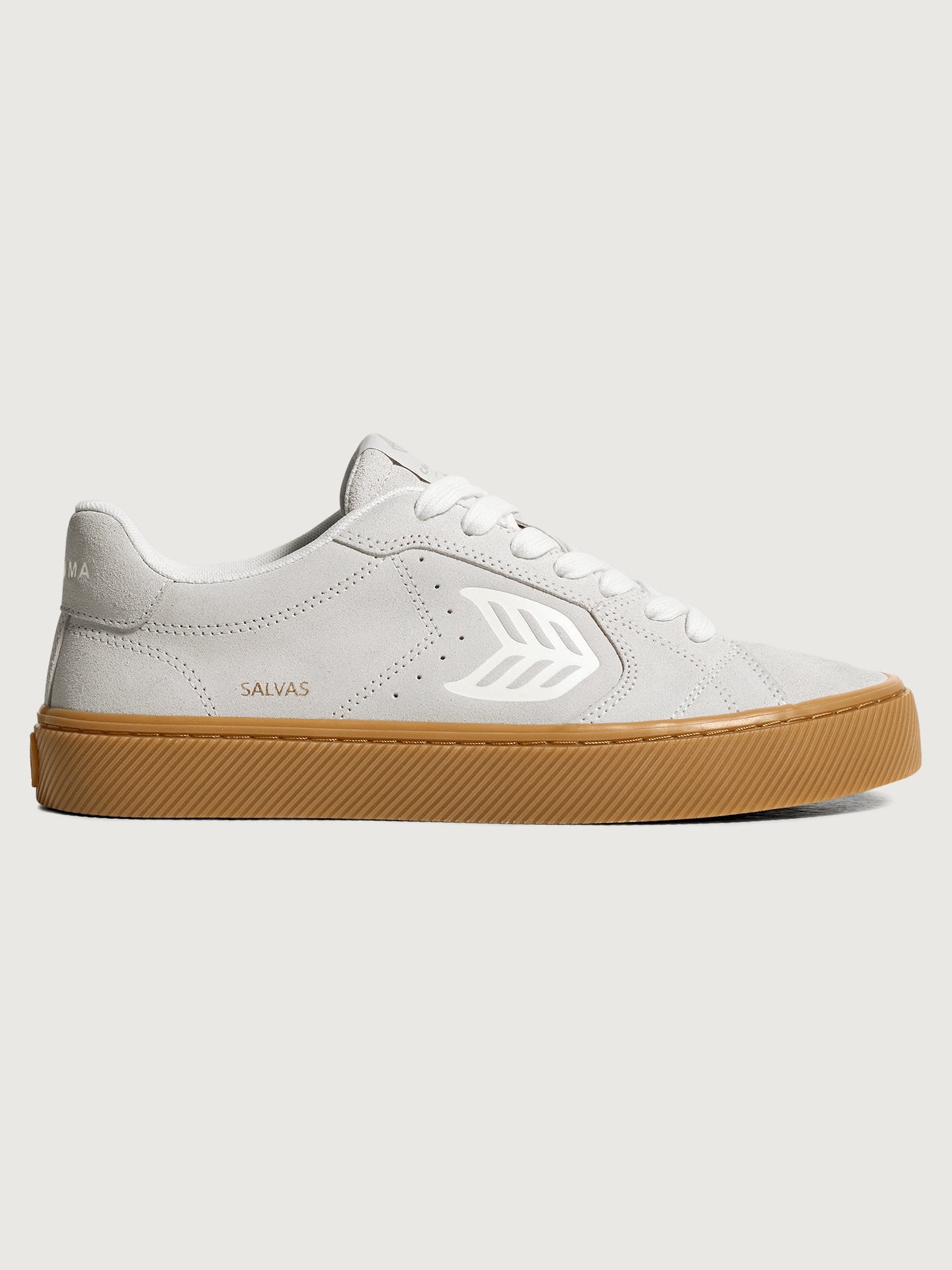 Salvas Suede Sneaker | Smoke White Gum/Off-White