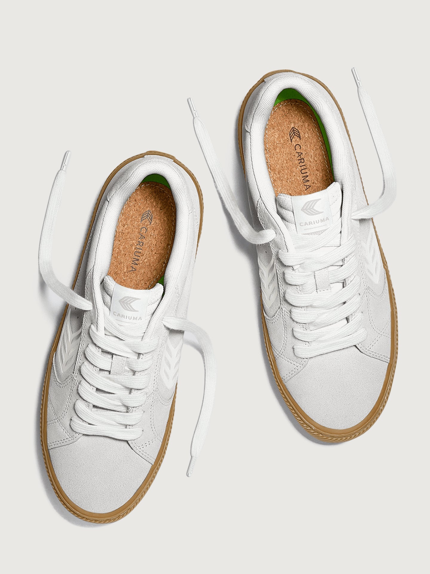 Salvas Suede Sneaker | Smoke White Gum/Off-White