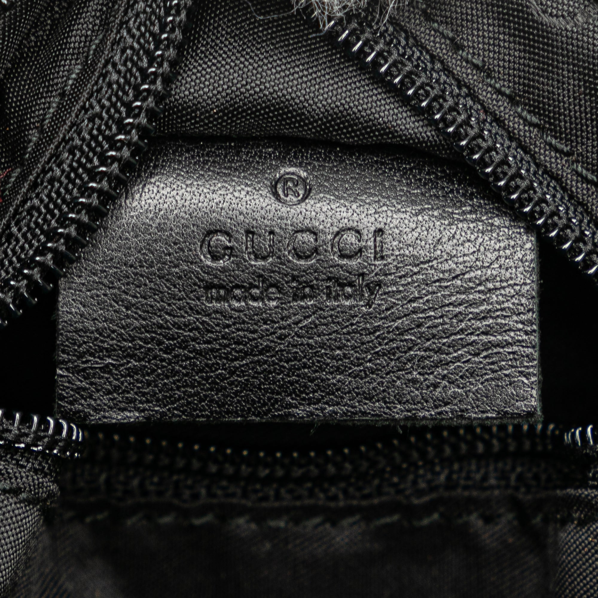 Gucci | Pre-Owned GG Canvas Cosmetic Pouch | Black