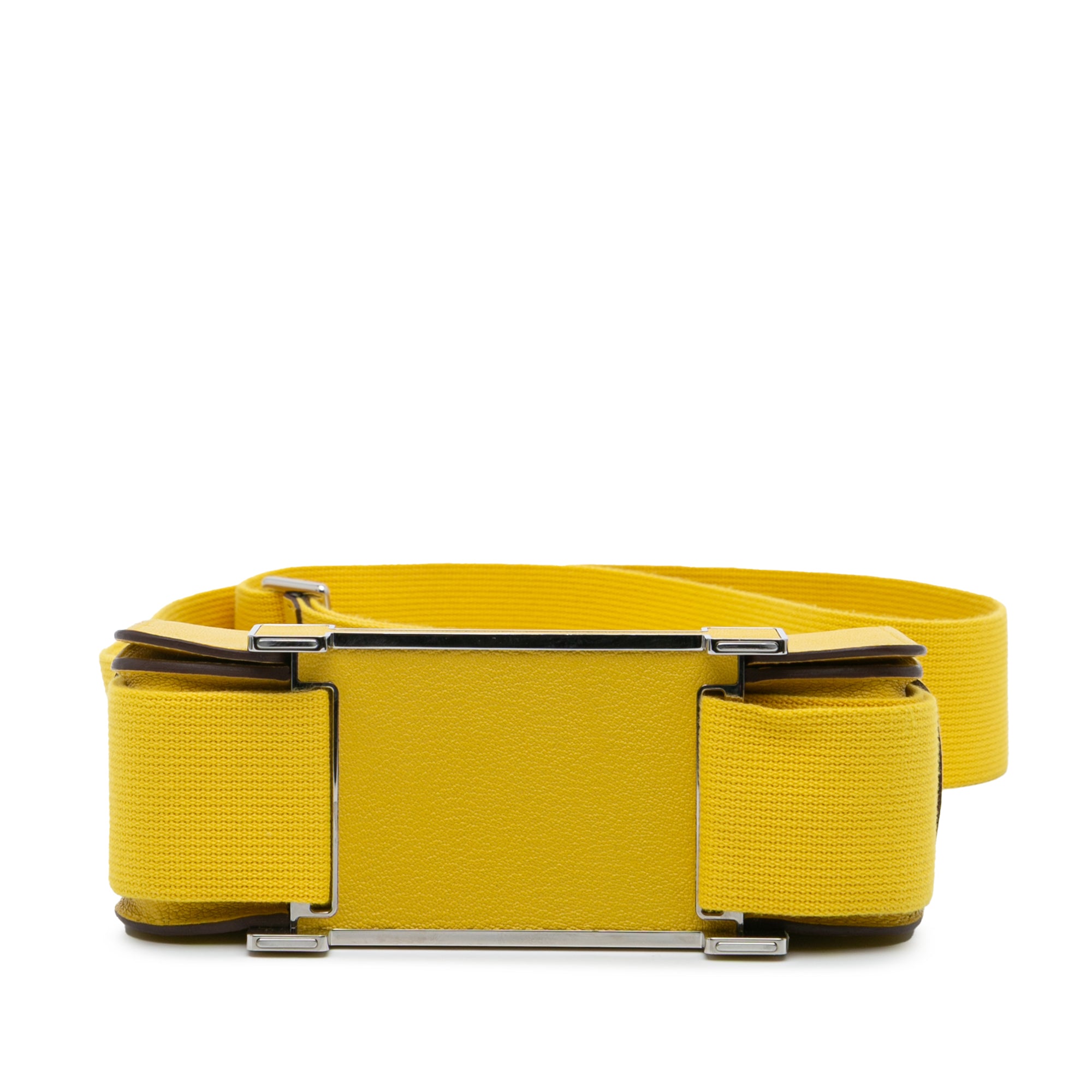 Hermes | Pre-Owned Chevre Mysore Geta | Yellow