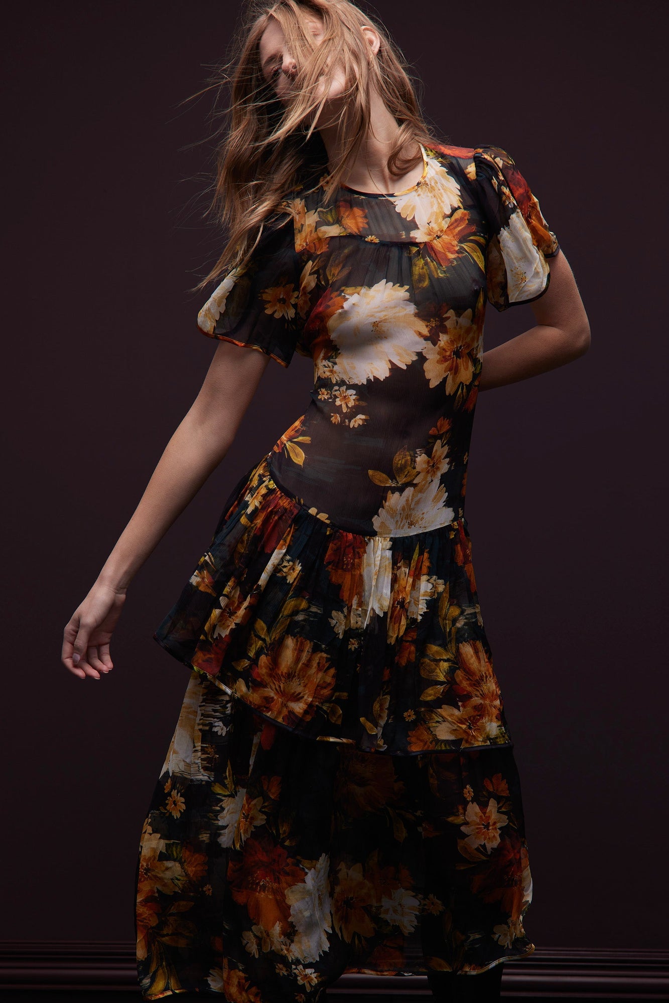 Mallories Dress | Amber Glow