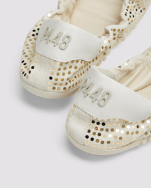 Women | Stella Sneaker | Gold/White