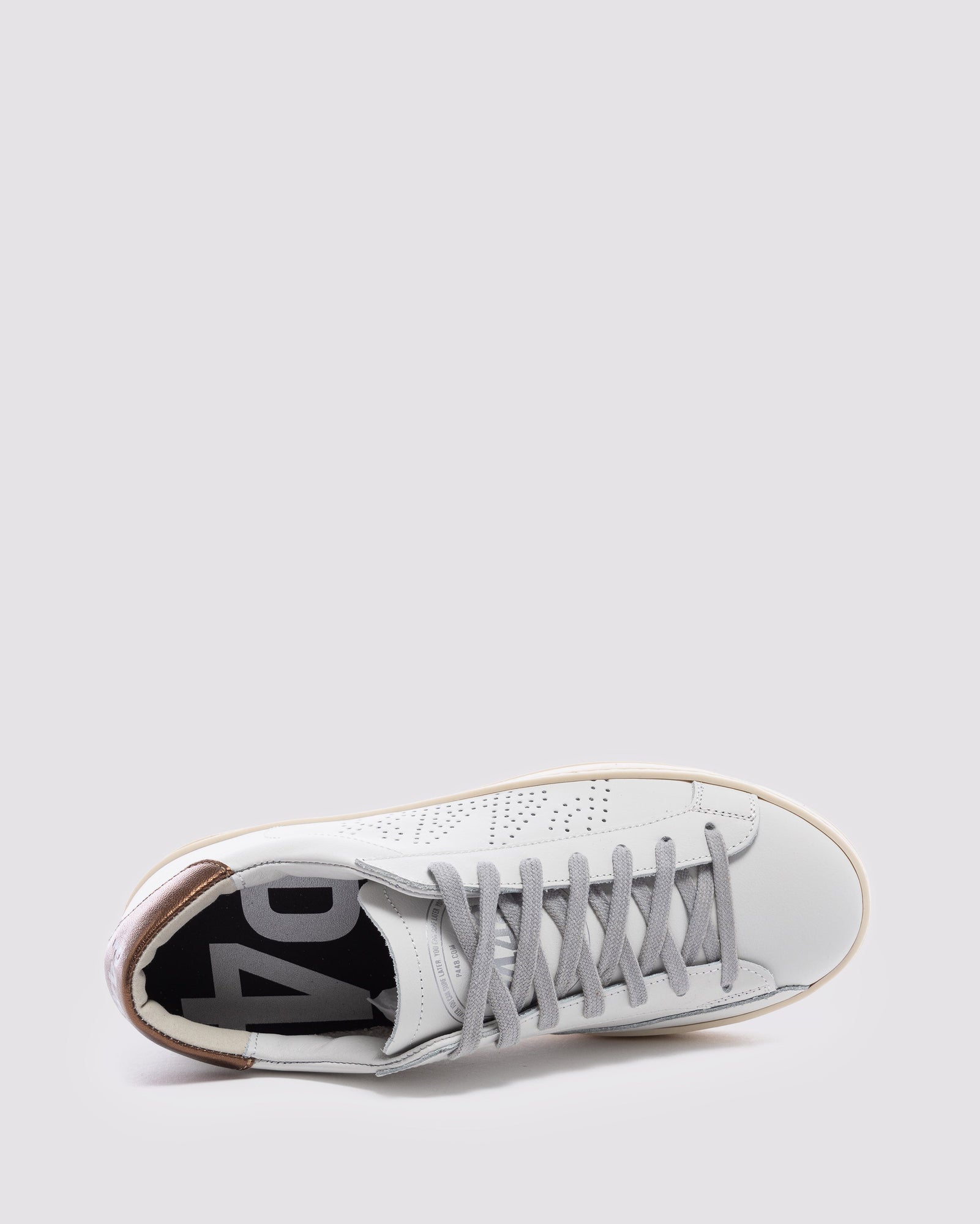 Women | John Sneaker | White/Bronze