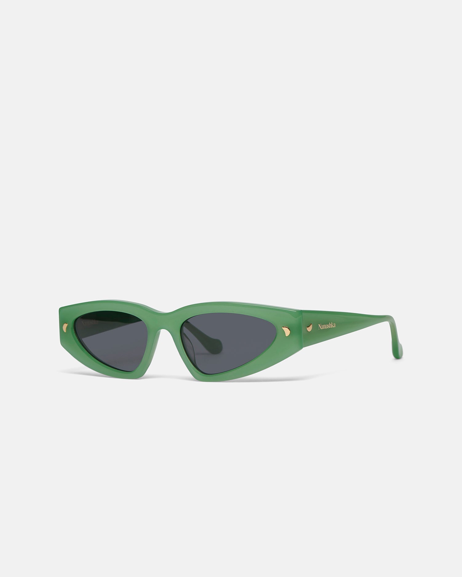 Crista Bio-Plastic D-Frame Sunglasses | Green